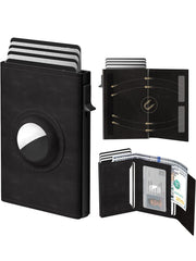 men's ultra-thin card clamp wallet, view 4 - MRSLM