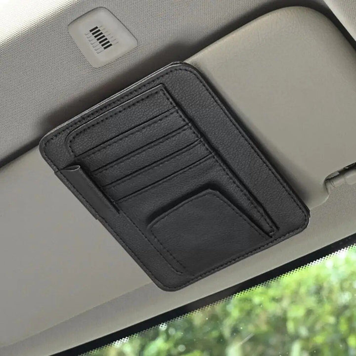 Deluxe Car Sun Visor Multi-Pocket Organizer