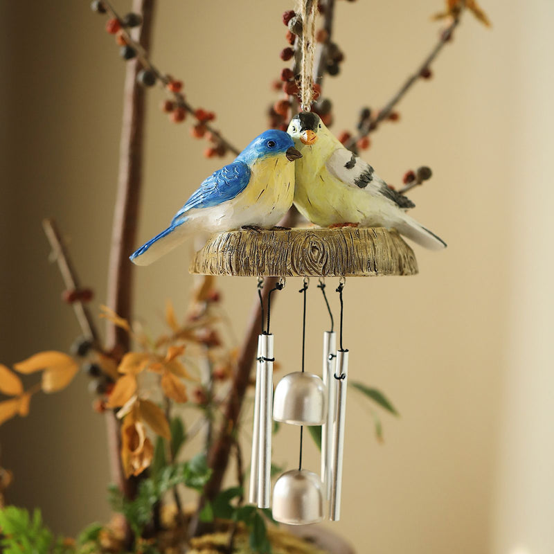Resin birds wind chime, view 3 - MRSLM