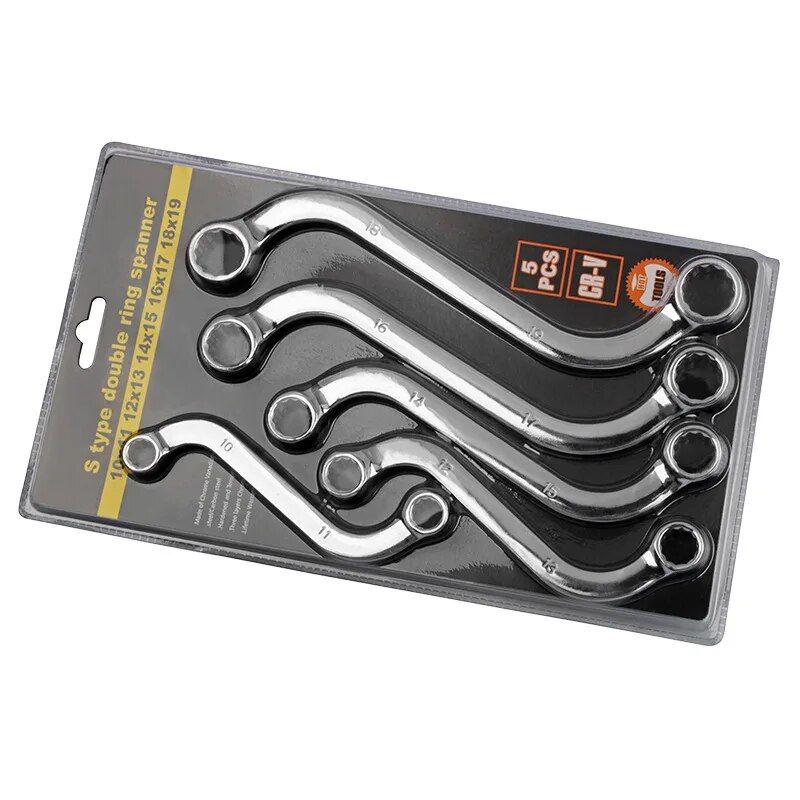 S-type double-ended spanner set, view 7 - MRSLM