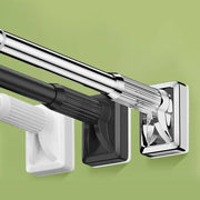 adjustable stainless steel shower curtain rod - MRSLM