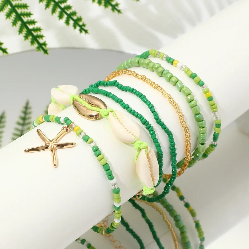 starfish bracelet set, view 11 - MRSLM