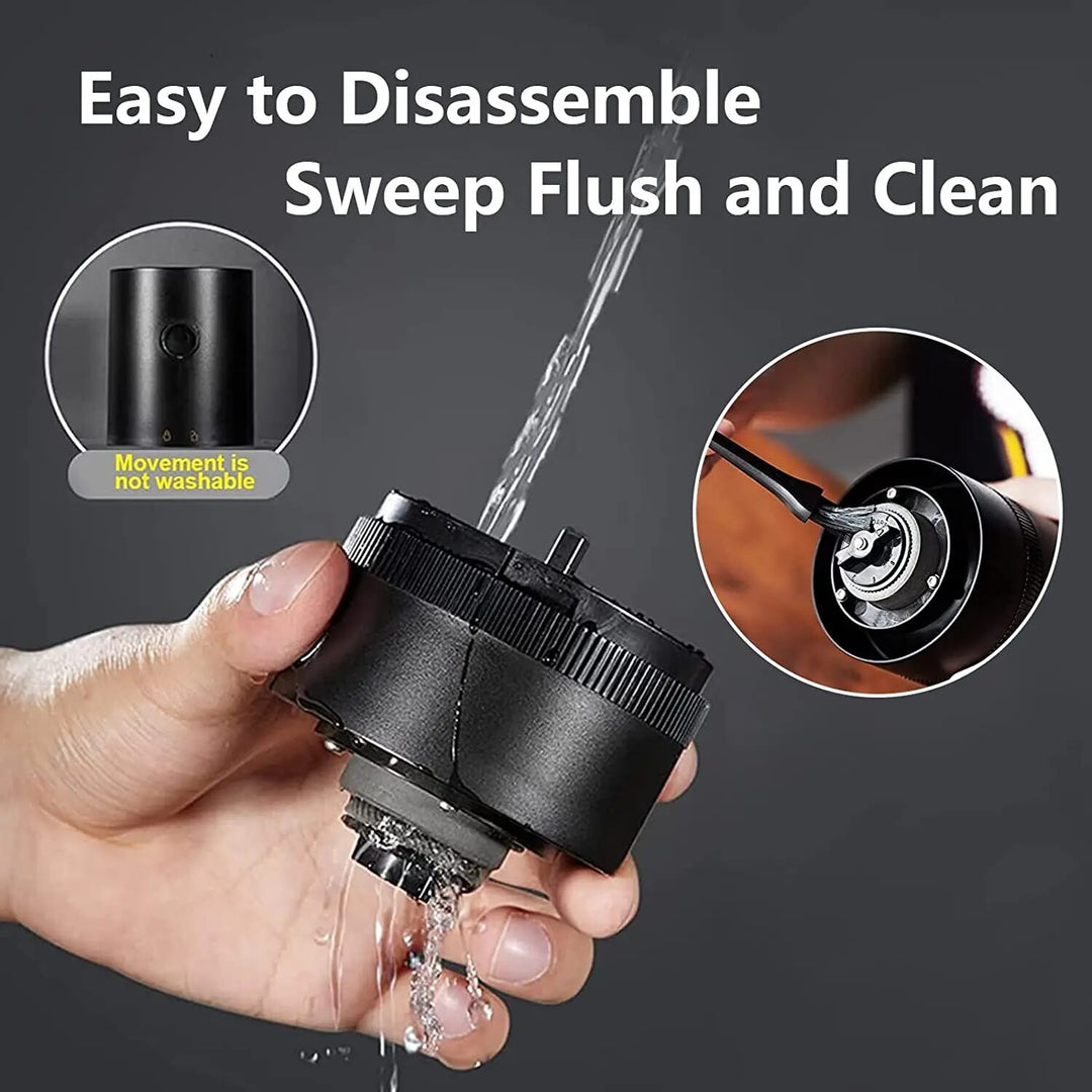 Portable Electric Coffee Grinder with USB Type-C Charging &amp; Ceramic Burr