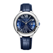 men's waterproof business quartz watch, view 5 - MRSLM