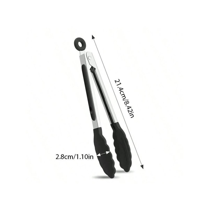 Silicone kitchen tongs set, view 6 - MRSLM