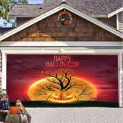 Halloween garage door backdrop hanging cloth, view 22 - MRSLM