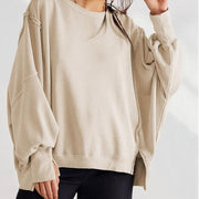 Y2K patchwork sweatshirt, view 9 - MRSLM