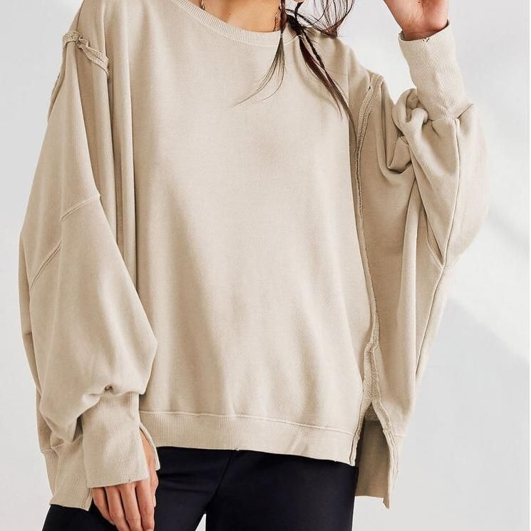 Y2K patchwork sweatshirt, view 9 - MRSLM