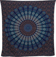 indian mandala tapestry, view 6 - MRSLM