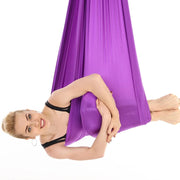 aerial silk yoga hammock set, view 4 - MRSLM