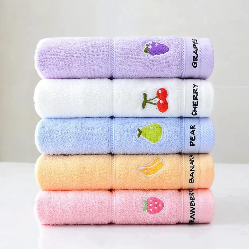 cartoon fruit face towel for babies, view 7 - MRSLM