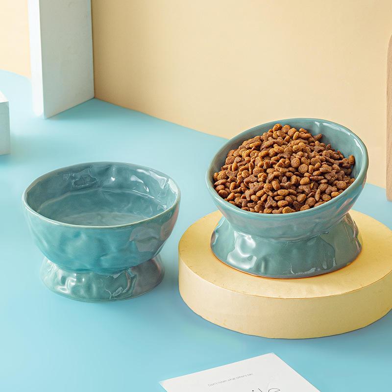 ceramic cat food and water bowl - MRSLM