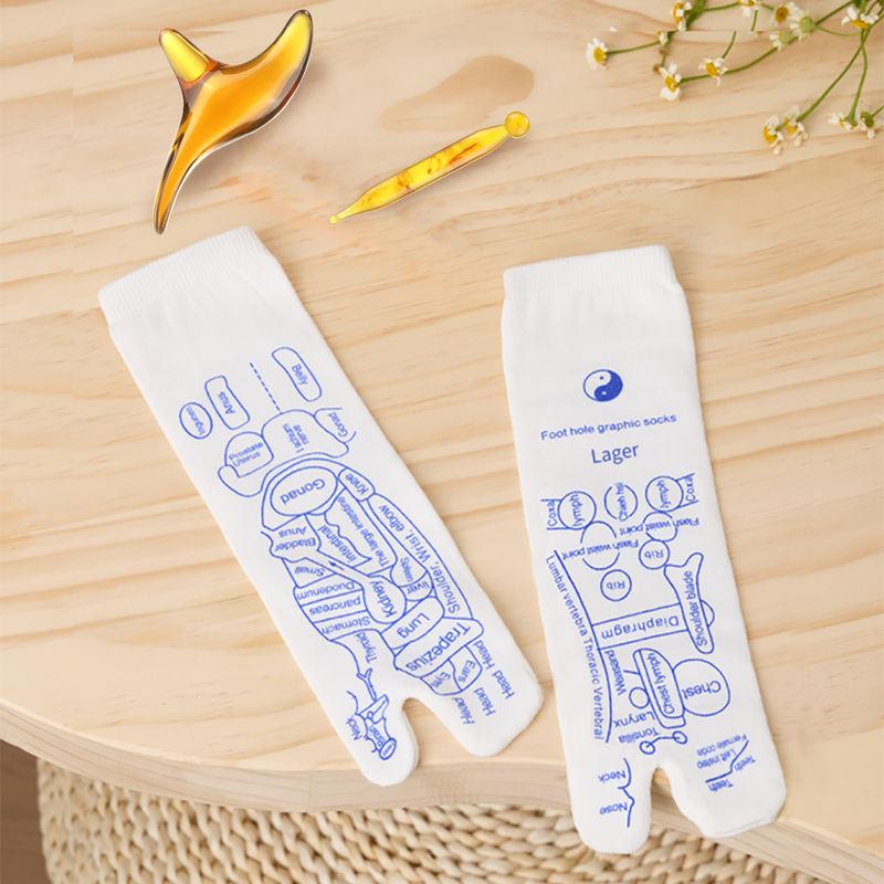 foot reflexology massage socks set - MRSLM