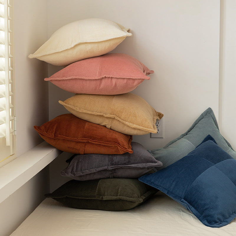 corduroy pillow cover, view 2 - MRSLM