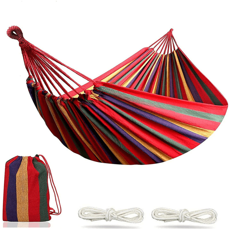 portable thick canvas hammock, view 2 - MRSLM