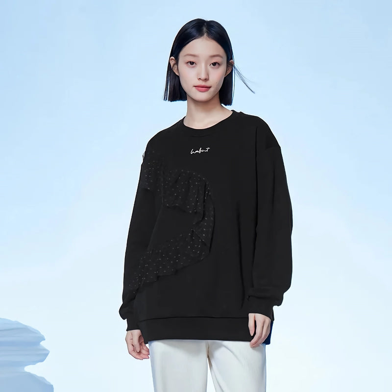 mid-length fleece sweatshirt, view 5 - MRSLM