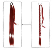 synthetic braided ponytail hair extension, view 5 - MRSLM