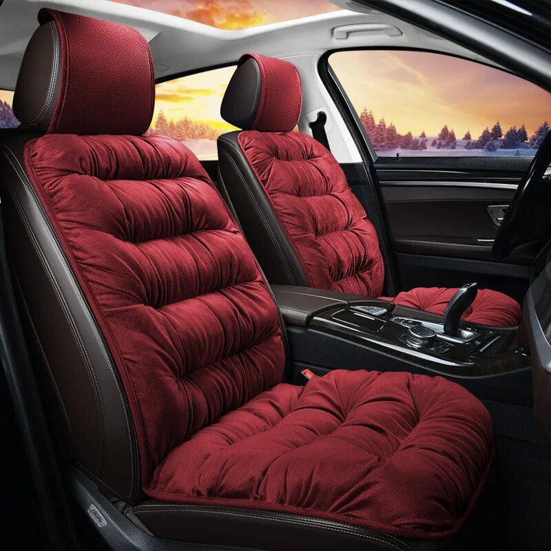 all-season plush car seat cushion - MRSLM