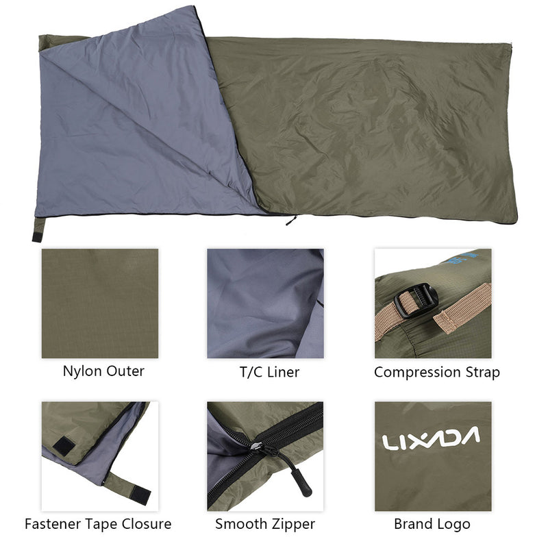ultralight summer hiking sleeping bag, view 8 - MRSLM