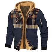 men's thick hooded jacket, view 6 - MRSLM