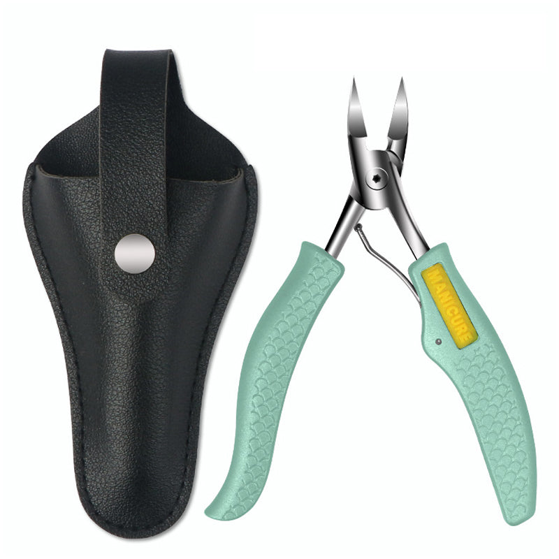 professional toenail clippers for thick nails, view 3 - MRSLM