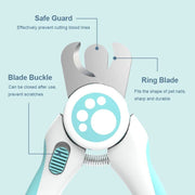 easy-grip pet nail clippers, view 4 - MRSLM