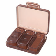 7-compartment pill organizer, view 2 - MRSLM