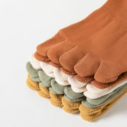 women's cotton toe socks, view 16 - MRSLM
