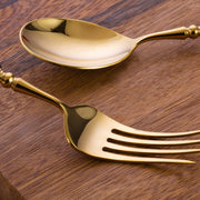 black gold cutlery set, view 6 - MRSLM