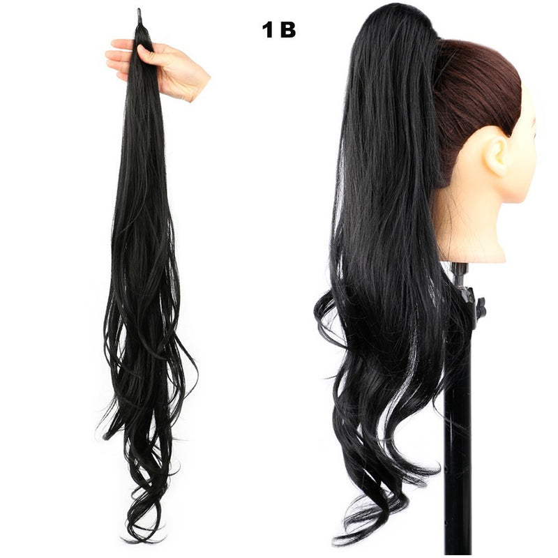 high ponytail long curly wig, view 6 - MRSLM