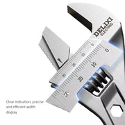 adjustable chrome vanadium steel wrench, view 4 - MRSLM
