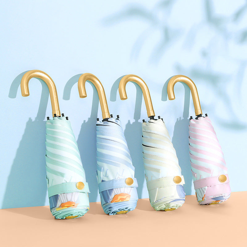 mini folding UV parasol - MRSLM