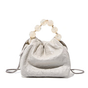 leather crossbody bag, view 3 - MRSLM