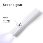 Portable UV LED mini nail dryer lamp, view 8 - MRSLM