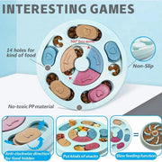 Interactive dog slow feeder bowl, view 5 - MRSLM
