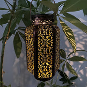 vintage solar lantern, view 3 - MRSLM