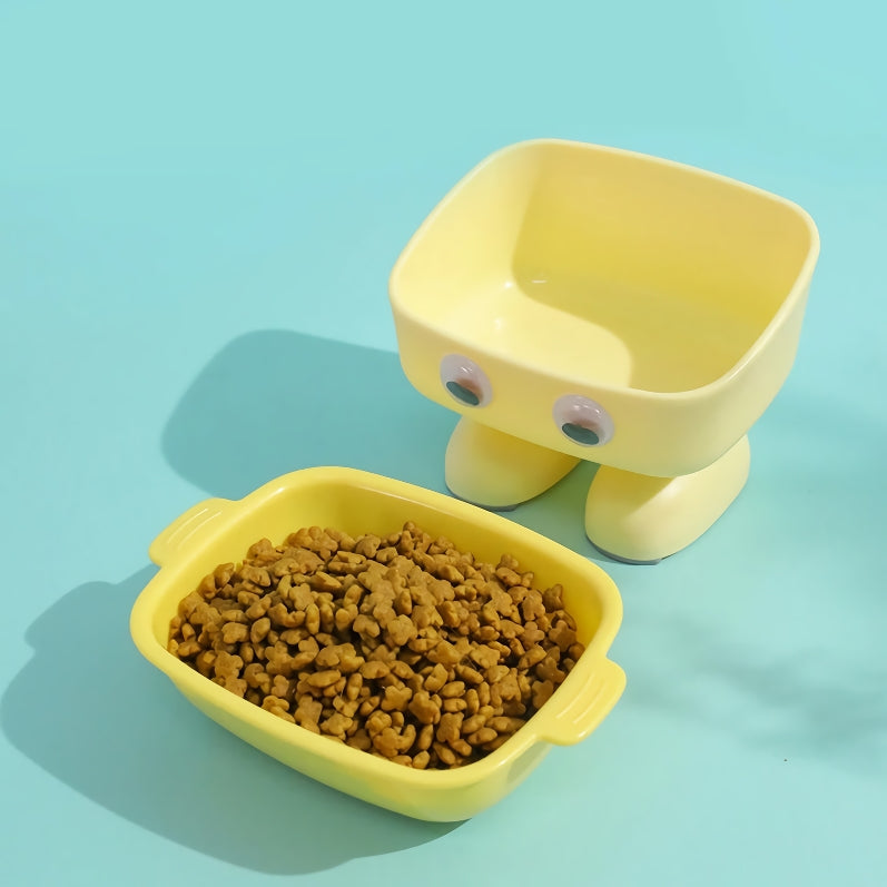 adjustable height cat feeder, view 6 - MRSLM