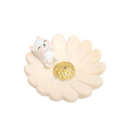 mini resin cherry blossom incense holder, view 2 - MRSLM