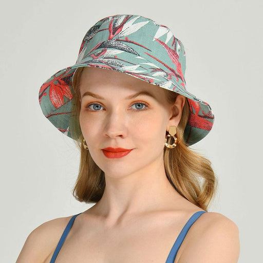 floral cotton bucket hat - MRSLM