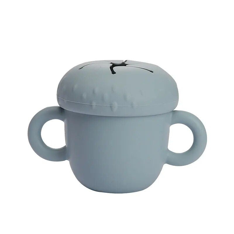 Silicone toddler snack cup, view 3 - MRSLM