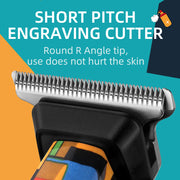 digital display men's hair clipper, view 6 - MRSLM