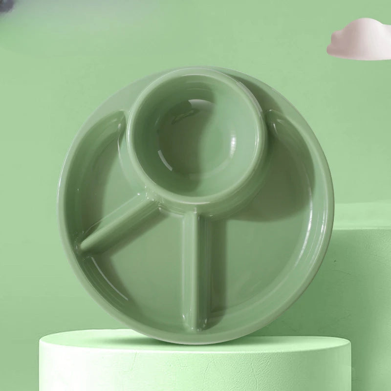portion control plate, view 3 - MRSLM