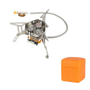 Three-head camping stove, view 3 - MRSLM