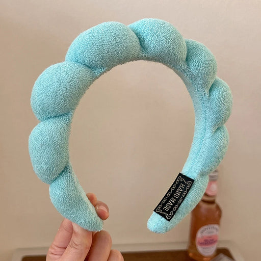 fluffy sponge headband, view 6 - MRSLM