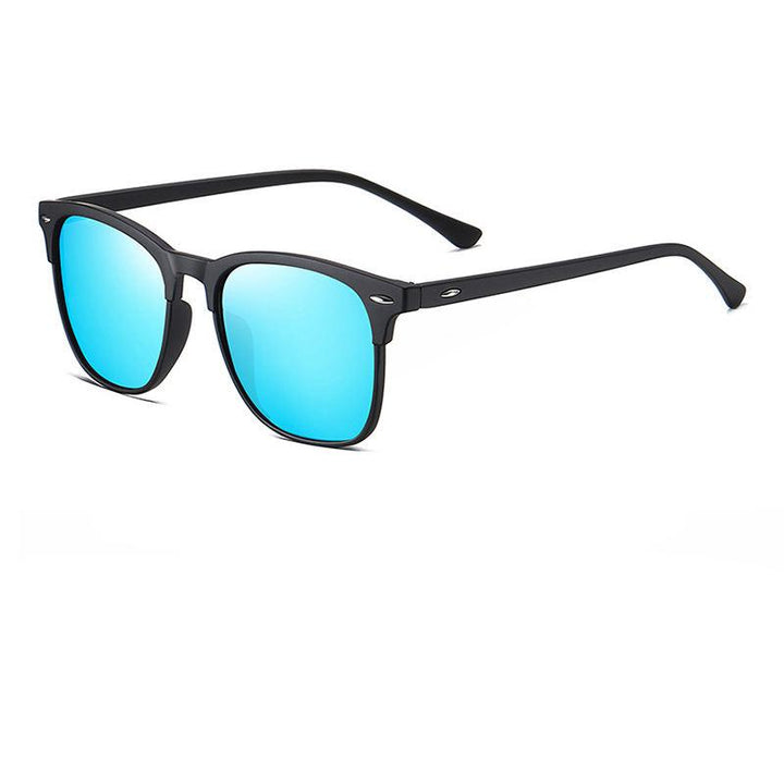 Retro Square Polarized Sunglasses for Men