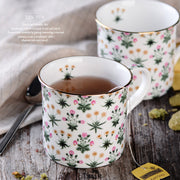 european blue and white ceramic mug - MRSLM
