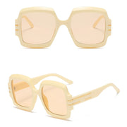 Oversized oval sunglasses with gradient lenses, view 14 - MRSLM
