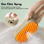 pet grooming steam brush, view 7 - MRSLM