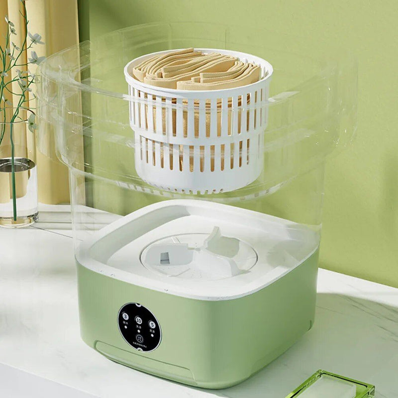 portable folding washing machine, view 7 - MRSLM