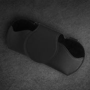 PU leather car visor sunglasses case, view 7 - MRSLM
